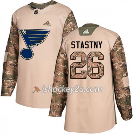 Mænd NHL St. Louis Blues Trøje Paul Stastny 26 Adidas 2017-2018 Camo Veterans Day Practice Authentic Mænd NHL St. Louis Blues Trøje Paul Stastny 26 Adidas 2017-2018 Camo Veterans Day Practice Authentic